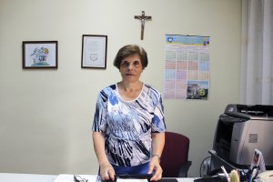 Sor Elisa Martínez González es la directora del colegio concertado Amor de Dios, donde llegó hace ocho años.