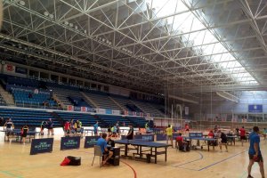 Tenis de Mesa en el Palacio Mediterráneo.