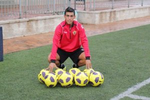 Dani Romera en su etapa de rojiblanco.