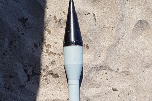 Imagen del artefacto encontrado esta mañana.