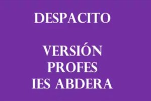 La profesora de música es la autora de esta versión.