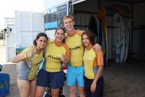 Preparados para hacerse a la mar.