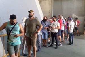 Casting de Domino en el Estadio de los Juegos.