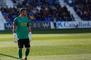 Biel Ribas con el UCAM.