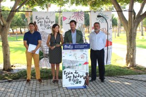Presentación de las fiestas en el Parque.