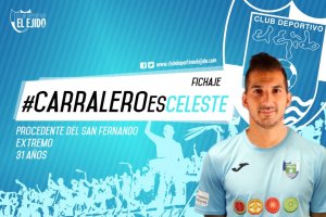 Dani Carralero, fichaje del CD El Ejido.