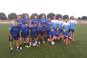 Selección de la UAL en los entrenamientos.