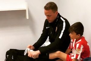 Juan Diego ha estado trabajando con los equipos de base.