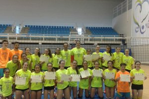 Los alumnos diplomados en el Campus Prenafeta.
