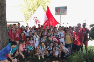 La expedición almeriense al completo.