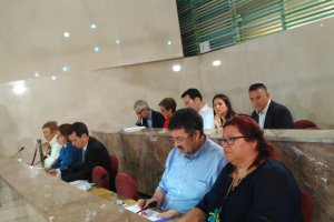 Bancada del Grupo Socialista e Izquierda Unida