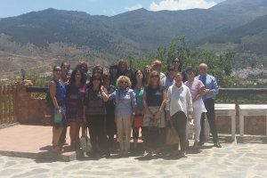Un grupo de mujeres en uno de los cursos celebrados