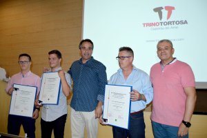 Juanjo Segura no se quiso perder la gala de clausura.