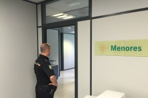 Área de Menores de la Policía Nacional adscrita a la Junta de Andalucía en Almería.