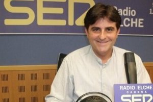 Pepe Morago en la Cadena SER de Elche.