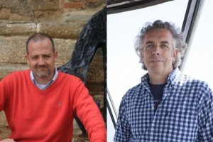 Los autores del libro que se presenta esta tarde en la Biblioteca de Carboneras.