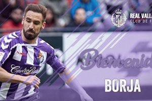 Borja firma un año con el Valladolid.