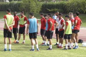 Los jugadores han empezado a trabajar: que no se despisten.