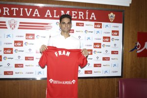 Fran Rodríguez en la sala de prensa.