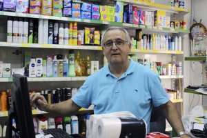 José Antonio Carreño Martínez en el Supremo que regenta en la calle de la Reina desde el año 1991.