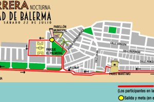 Plano de la carrera.