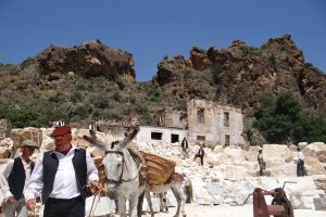 Escena de la recreación celebrada el pasado mes de mayo.