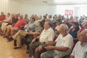 Asamblea del PSOE en la capital.