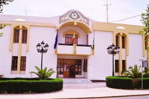 Fachada del Ayuntamiento de Vícar.