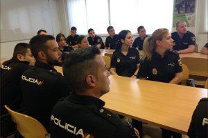 Alumnos de la última promoción.