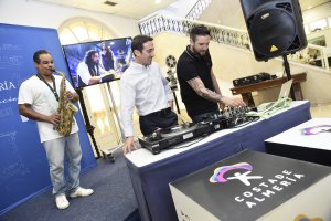 Presentación del vídeo en la Diputación.