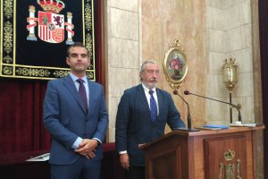 Rueda de prensa tras la reunión celebrada hoy en Subdelegación.