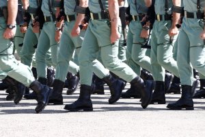 Desfile de legionarios en Viator