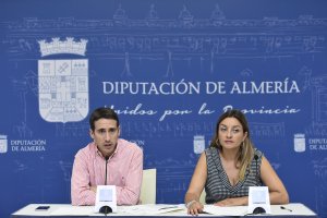Liria y López,  durante la rueda de prensa de ayer.