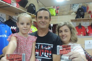 Una familia muy del Almería.