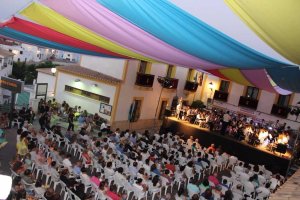Panorámica del encuentro en la Plaza de la Constitución.