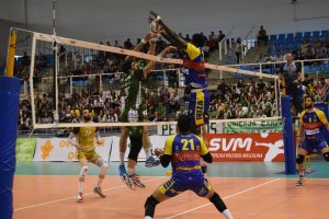 Jean Pascal en el partido Unicaja-Ibiza.