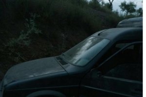 Imagen del coche accidentado. Cedida por los Bomberos del Levante.