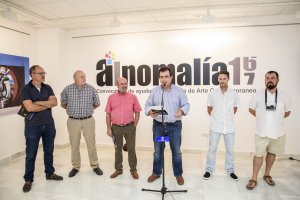 Presentación de la exposición con los proyectos de "Alnomalía" premiados.