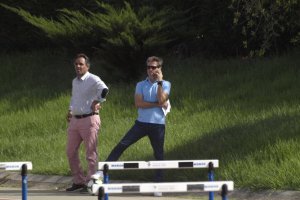 Juanjo Segura y Miguel Ángel Corona.