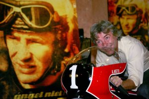 Ángel Nieto, leyenda del motociclismo.