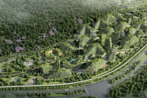 Proyecto de la ciudad verde. / Boeri