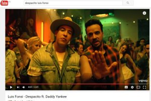 Captura de imagen con el número de visitas y el récord ya superado.