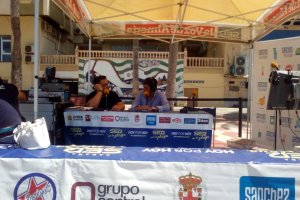 Miguel Cazorla, portavoz de Ciudadanos, con Alfredo Casas