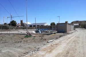 Planta de impulsión del agua de la CGUAL en El Bobar