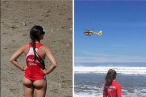 Las fotos que han generado la polémica. Foto: Twitter.