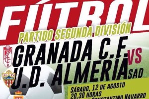 El cartel del partido.