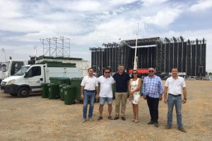 Autoridades del Consorcio han visitado el festival.