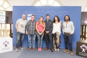 Presentación ayer de la segunda edición del concurso Almería en spot.