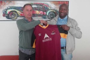 Antonio Flores, el día que fue presentado.