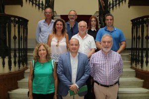 Foto de los asistentes a la presentación del balance.